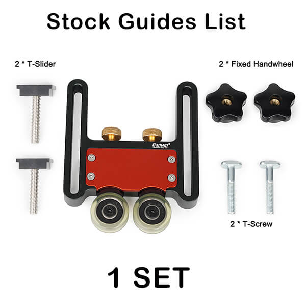 PrimeMart™ Precision Clear Cut Stock Guides