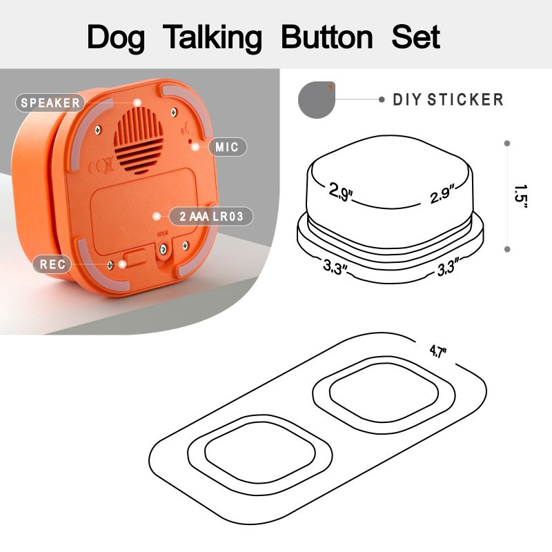 Pet Communication Vocal Training Interactive Toys